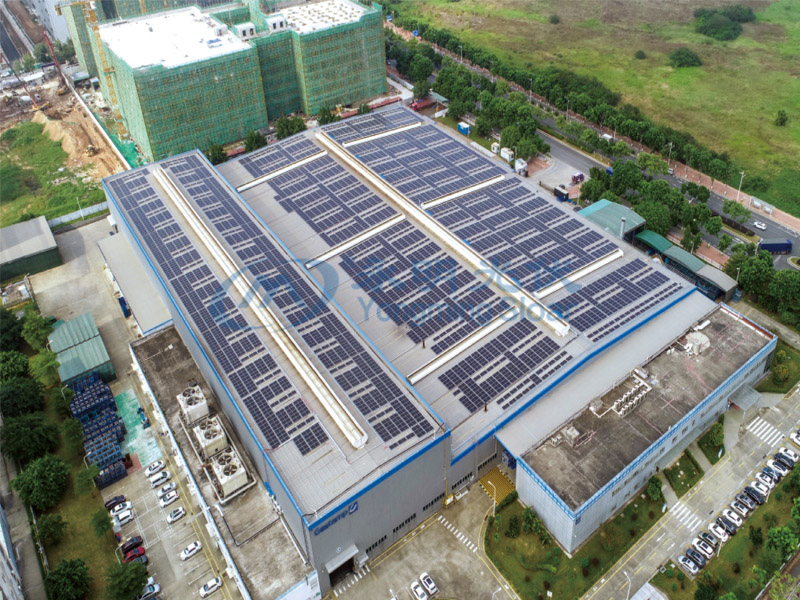 海斯坦普汽車組件(東莞)有限公司2100KW光伏發(fā)電+儲能工程